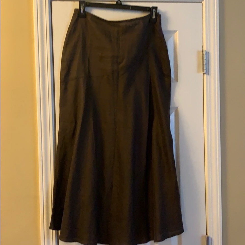 Linen long skirt - Picture 1 of 3
